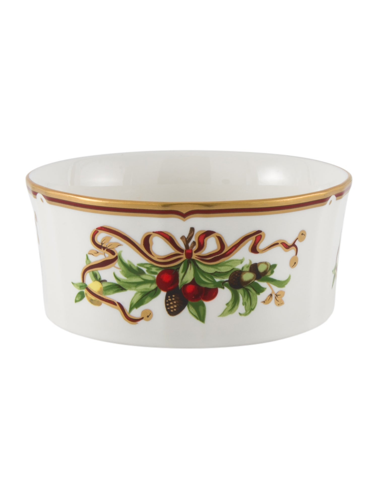 Tiffany & Co. Tiffany Holiday Porcelain Candy Dish