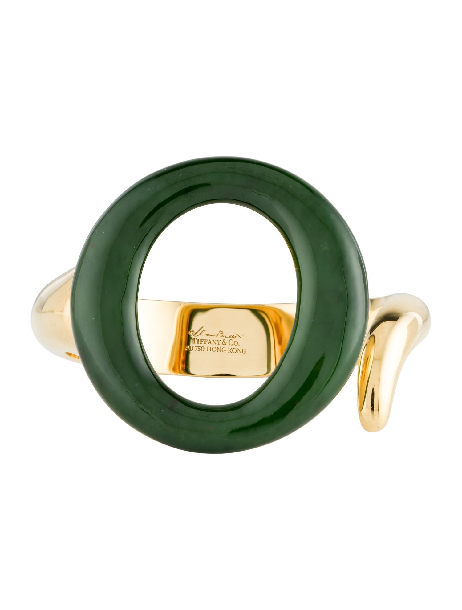 Tiffany & Co. Nephrite Jade Sevillana™ Cuff Bracelet