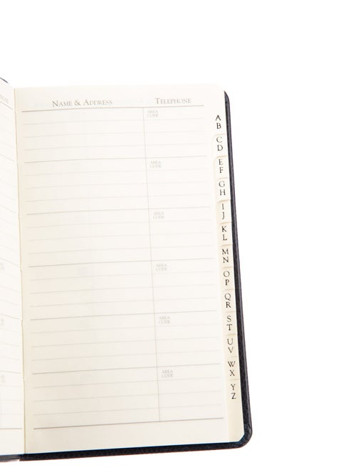 Tiffany & Co. Address Book