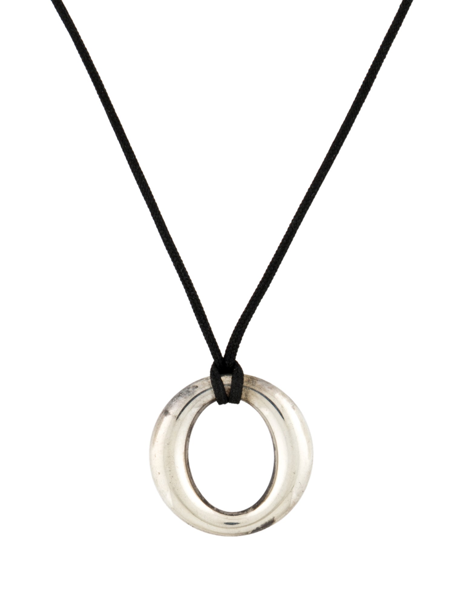 Tiffany & Co. Cord Sevillana Pendant Necklace