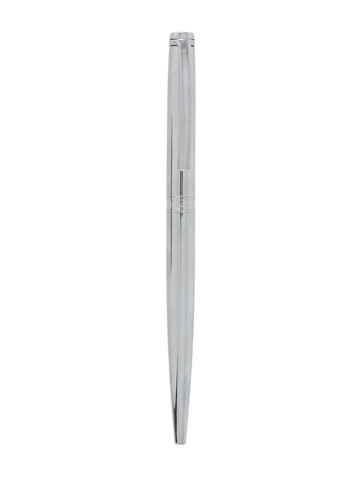 Tiffany & Co. Stainless Steel T-Clip Ballpoint Pen
