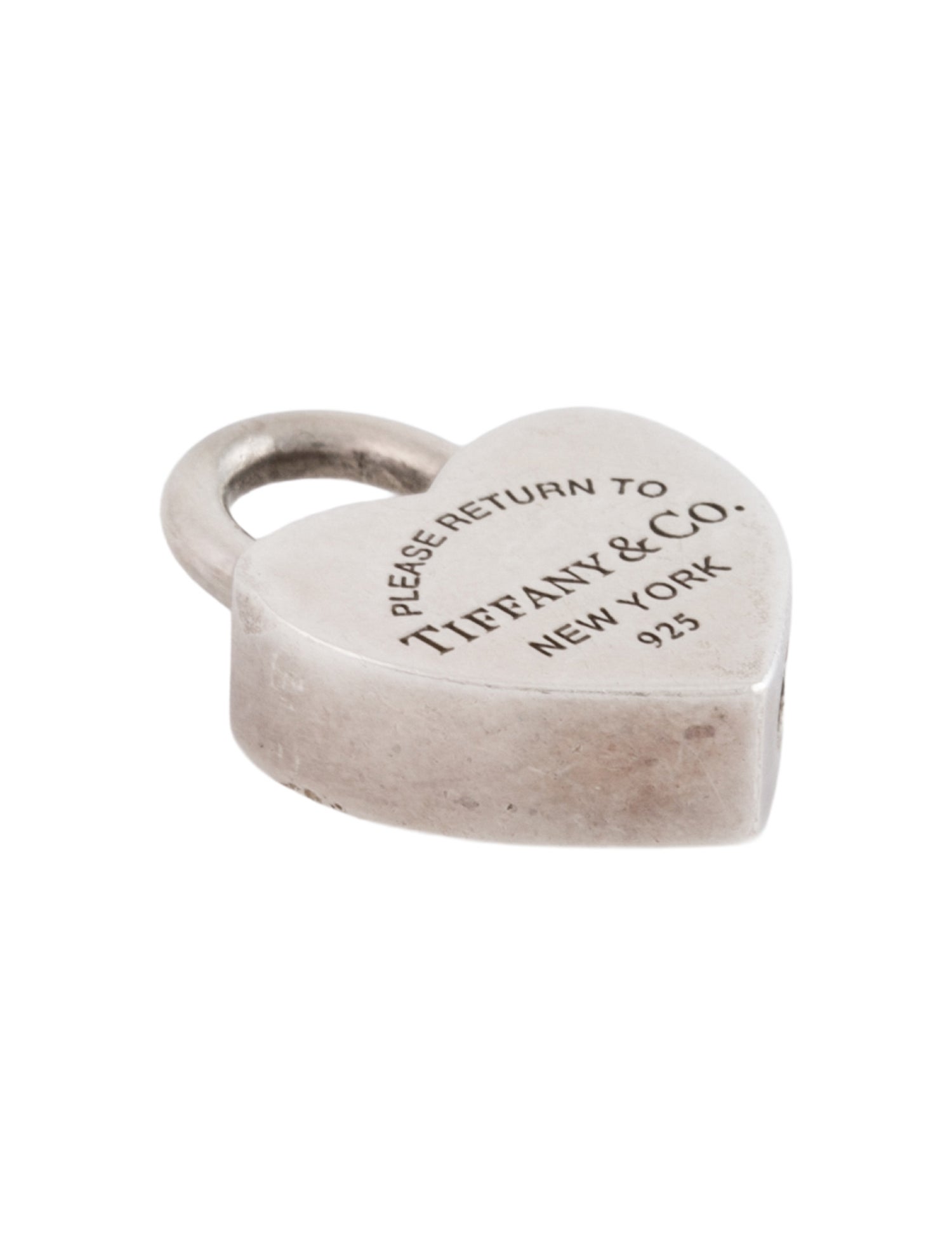 Tiffany & Co. Heart Lock Pull & Twist Charm Pendant