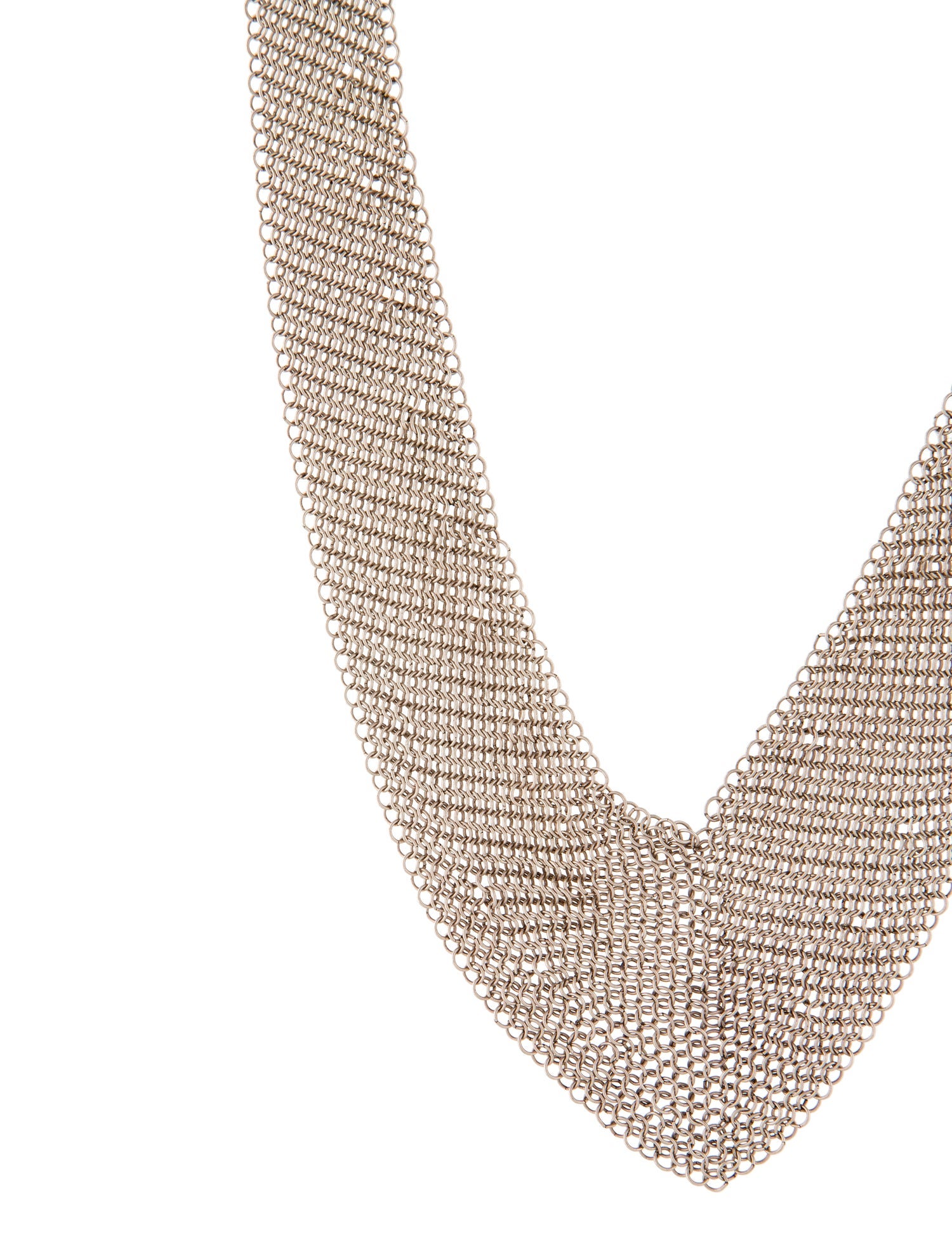 Tiffany & Co. Mesh Bib Necklace