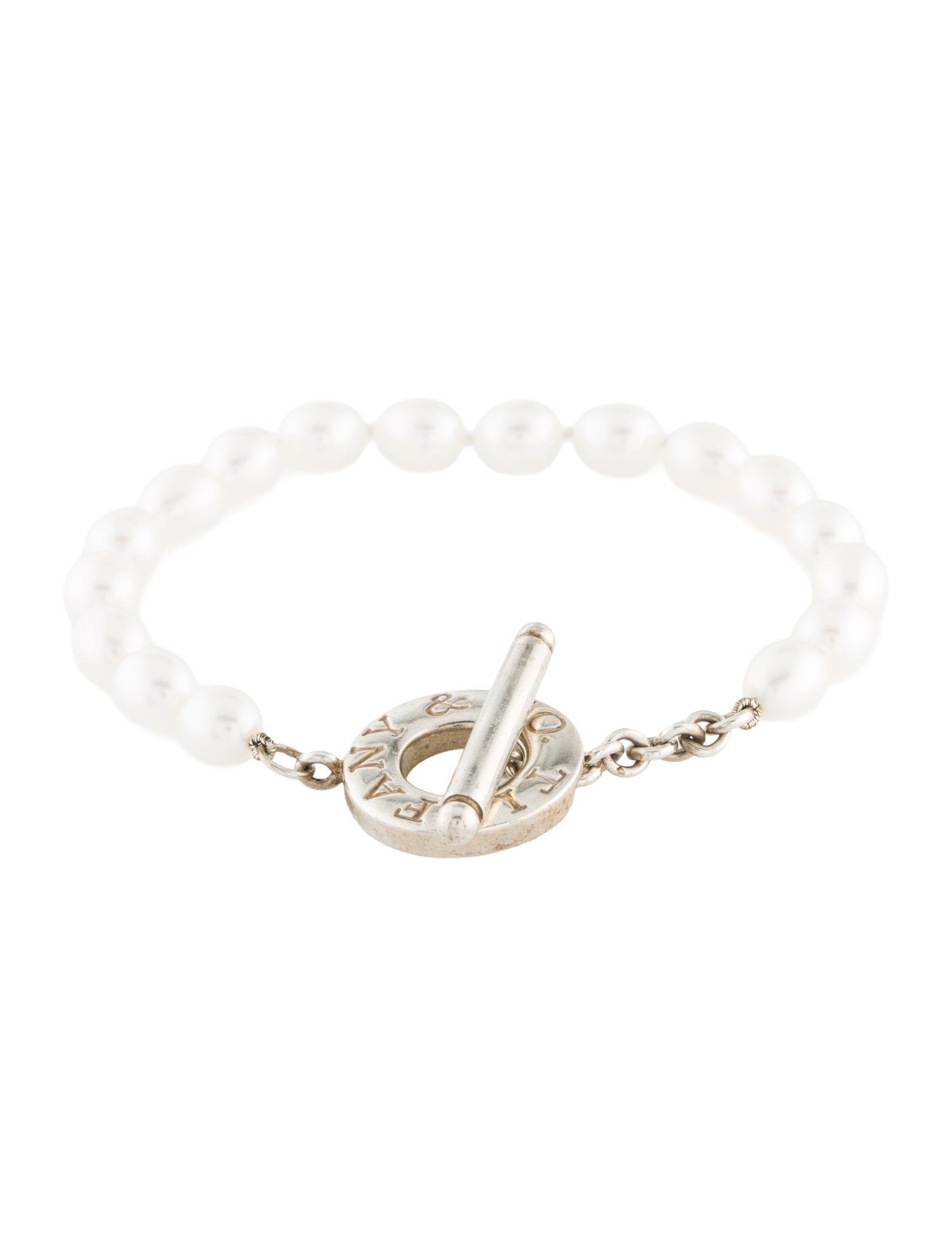 Tiffany & Co. Pearl Toggle Bracelet
