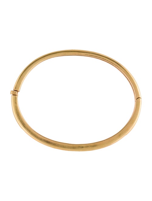 Tiffany & Co. 18K Diamond Hinged Bangle