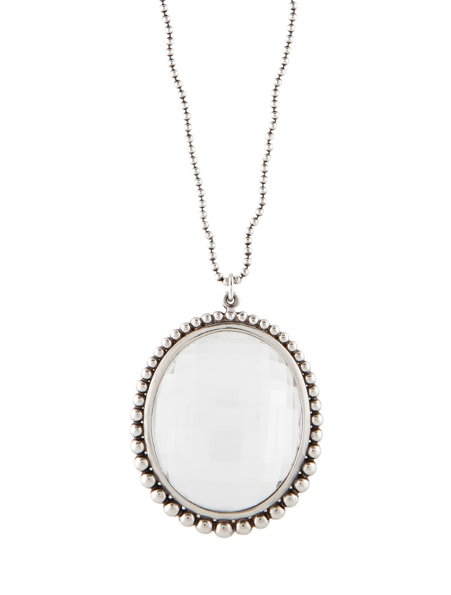 Tiffany & Co. Quartz Ziegfeld Pendant Necklace