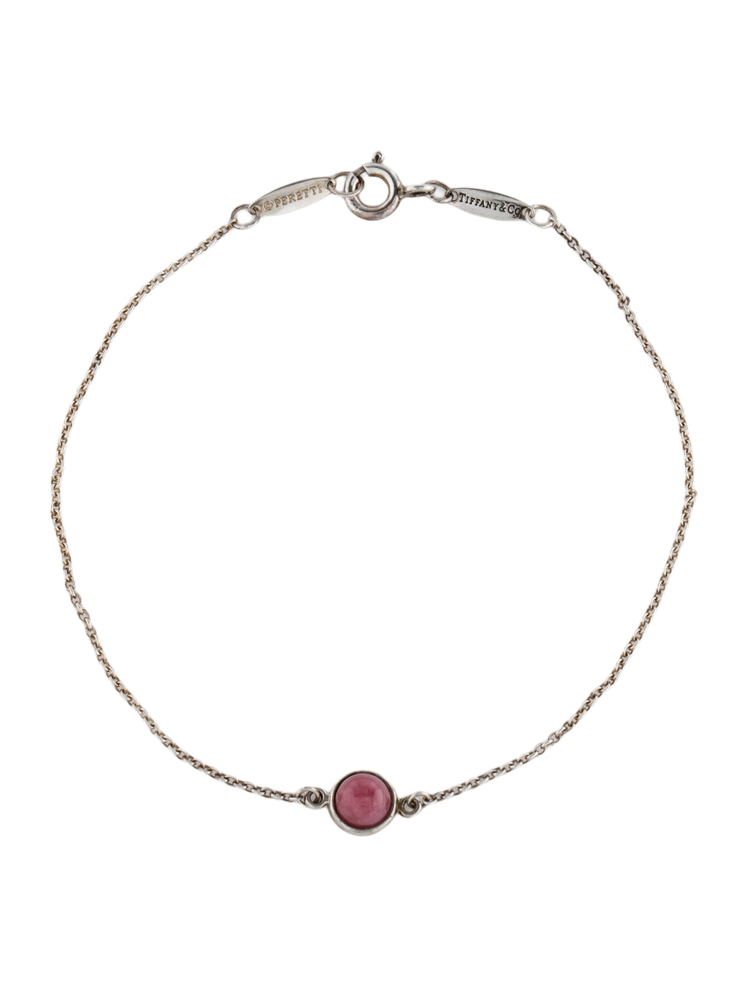 Tiffany & Co. Rhodonite Color by the Yard Bracelet