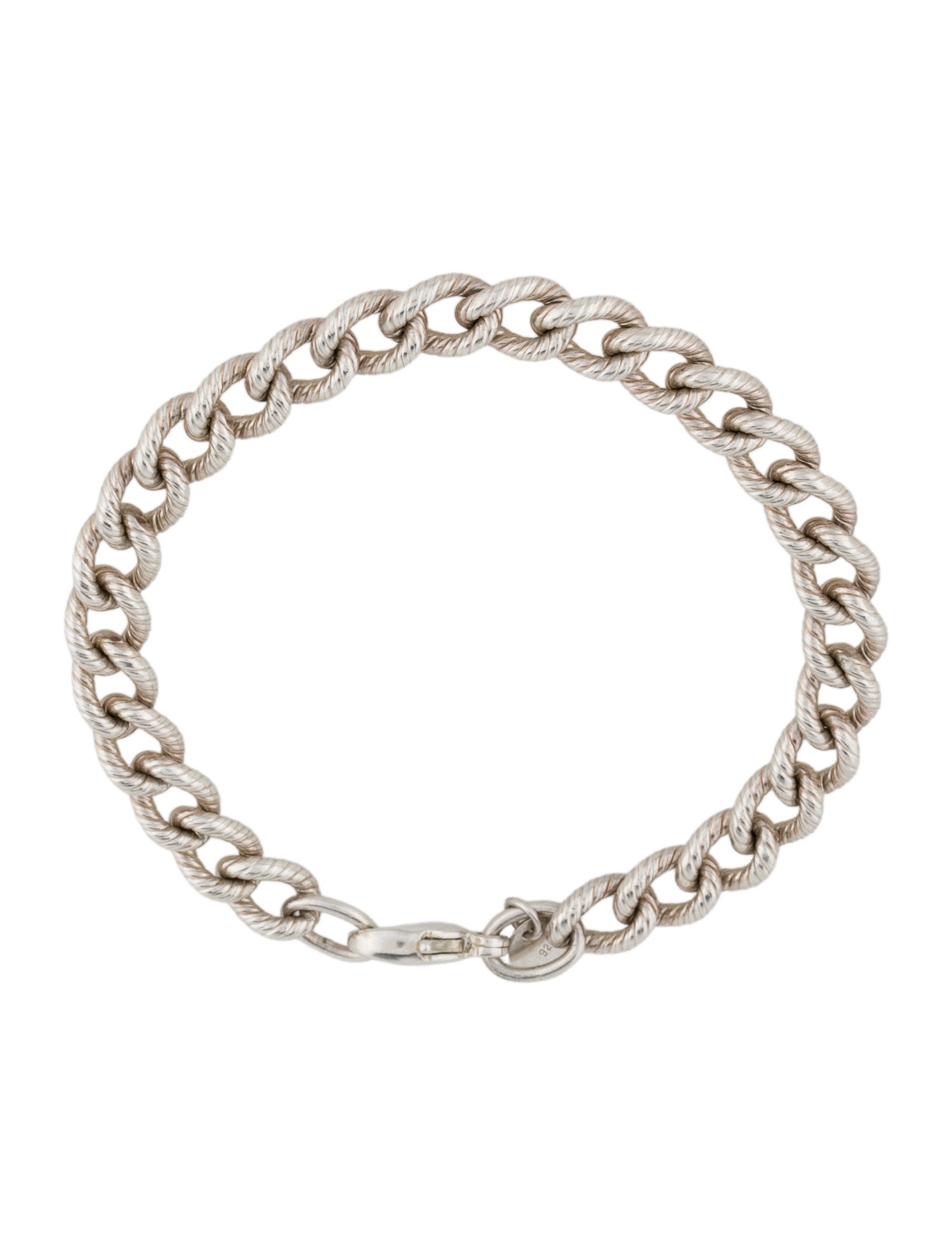 Tiffany & Co. Textured Link Bracelet