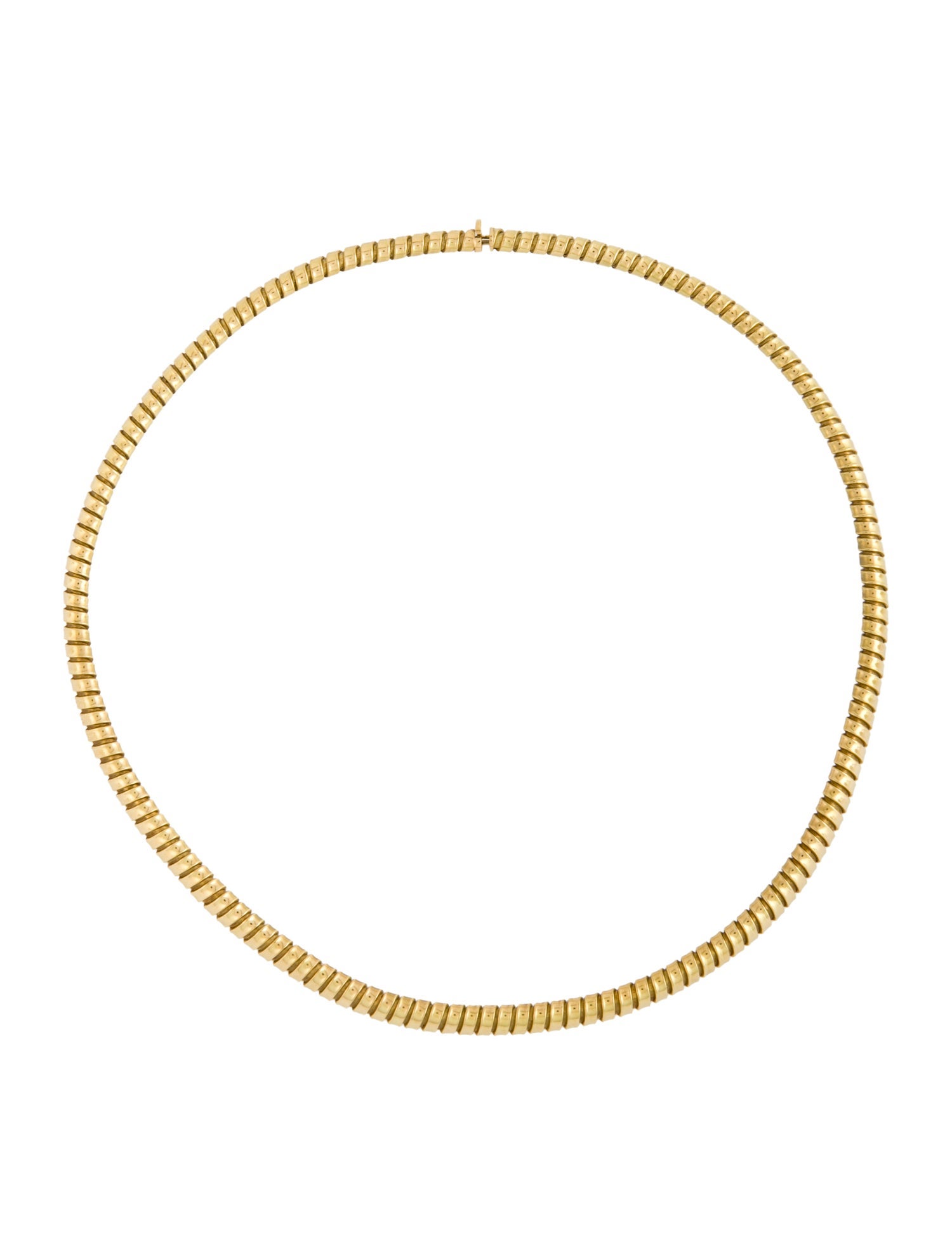 Tiffany & Co. Vintage 18K Tubogas Choker