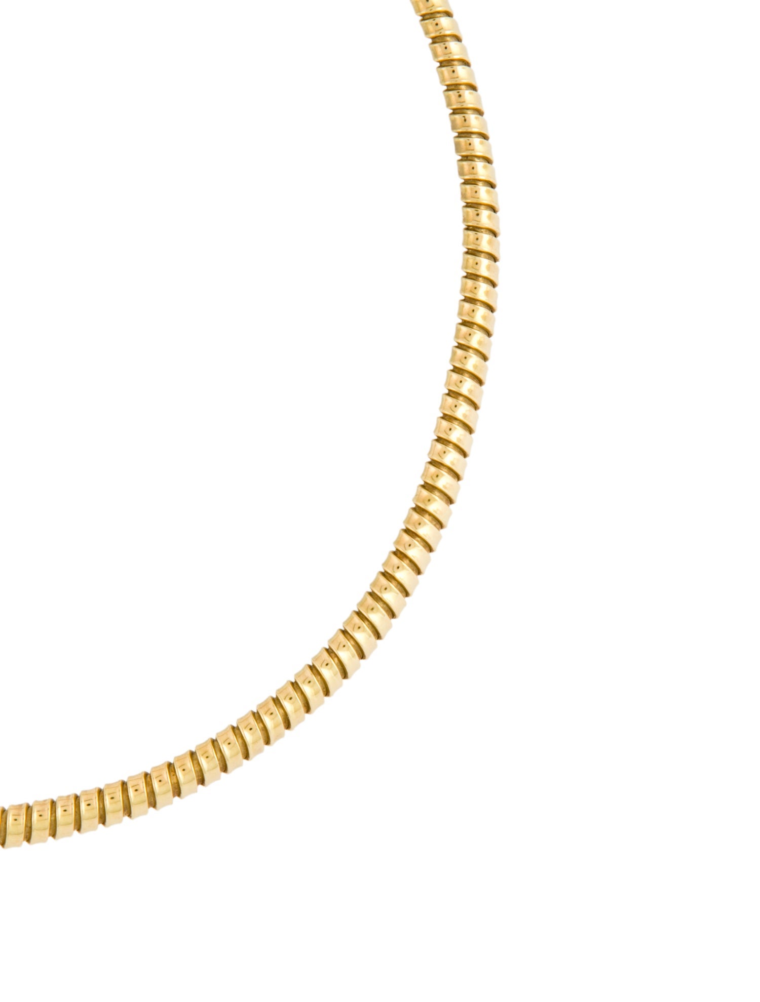 Tiffany & Co. Vintage 18K Tubogas Choker