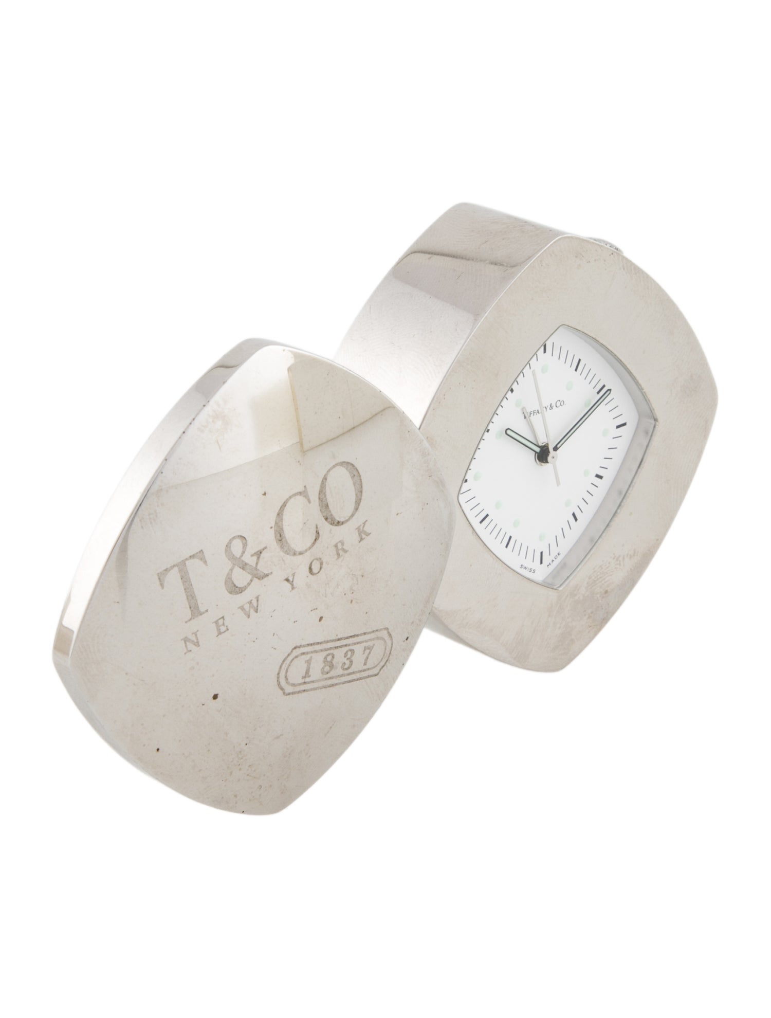 Tiffany & Co. Desk Clock with Alarm