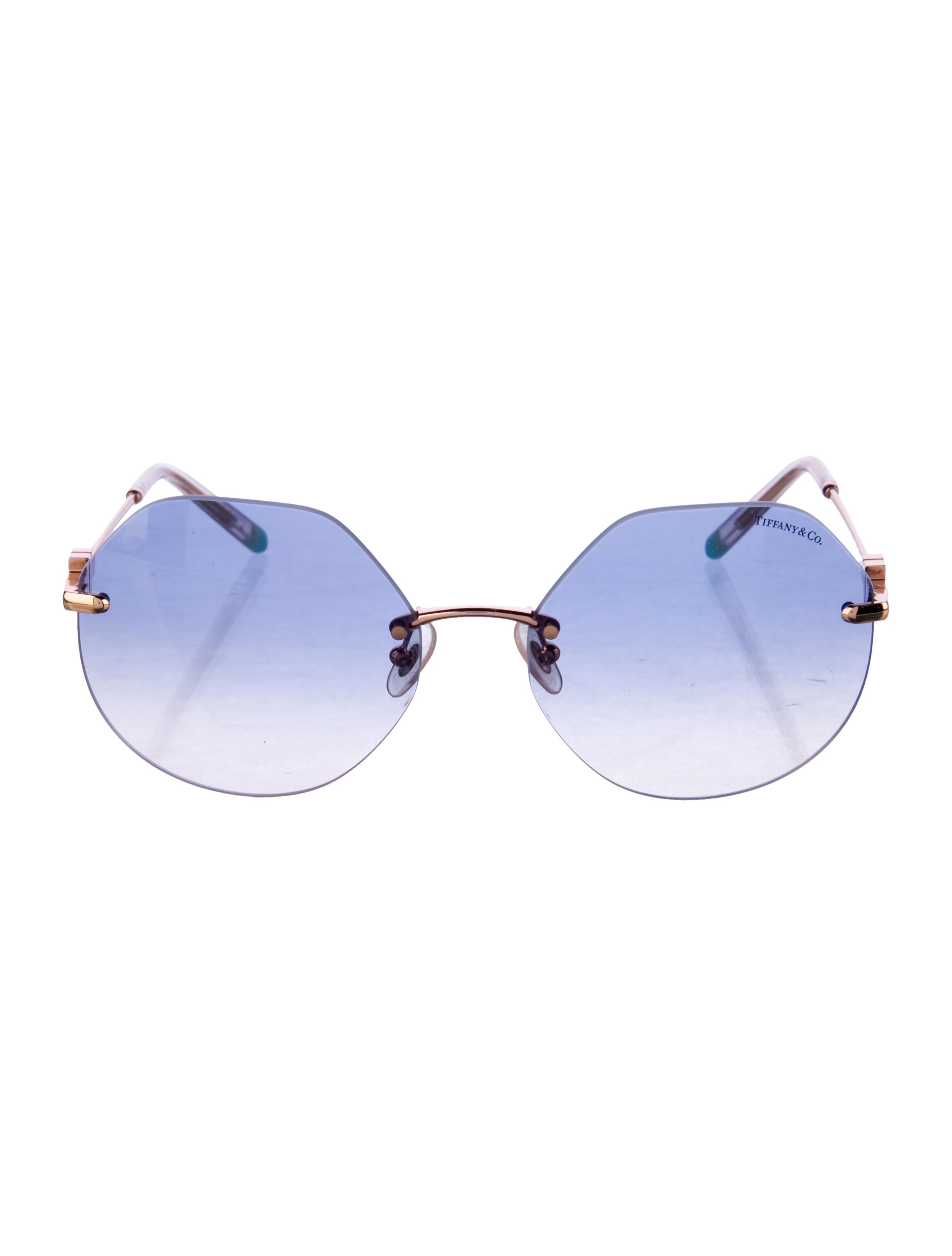 Tiffany & Co. Round Gradient Sunglasses