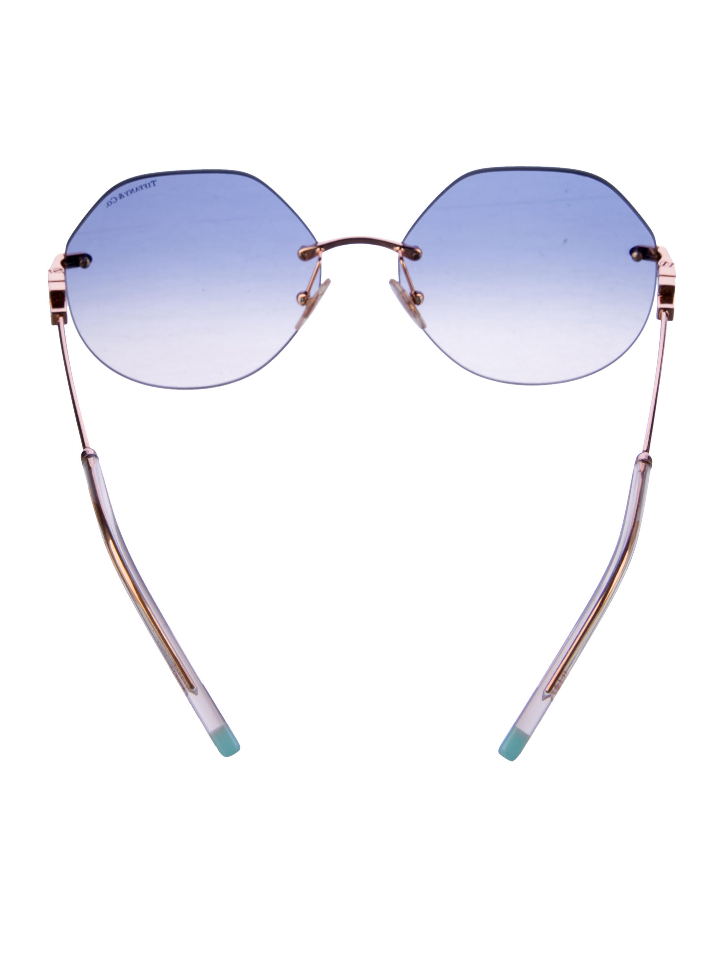 Tiffany & Co. Round Gradient Sunglasses