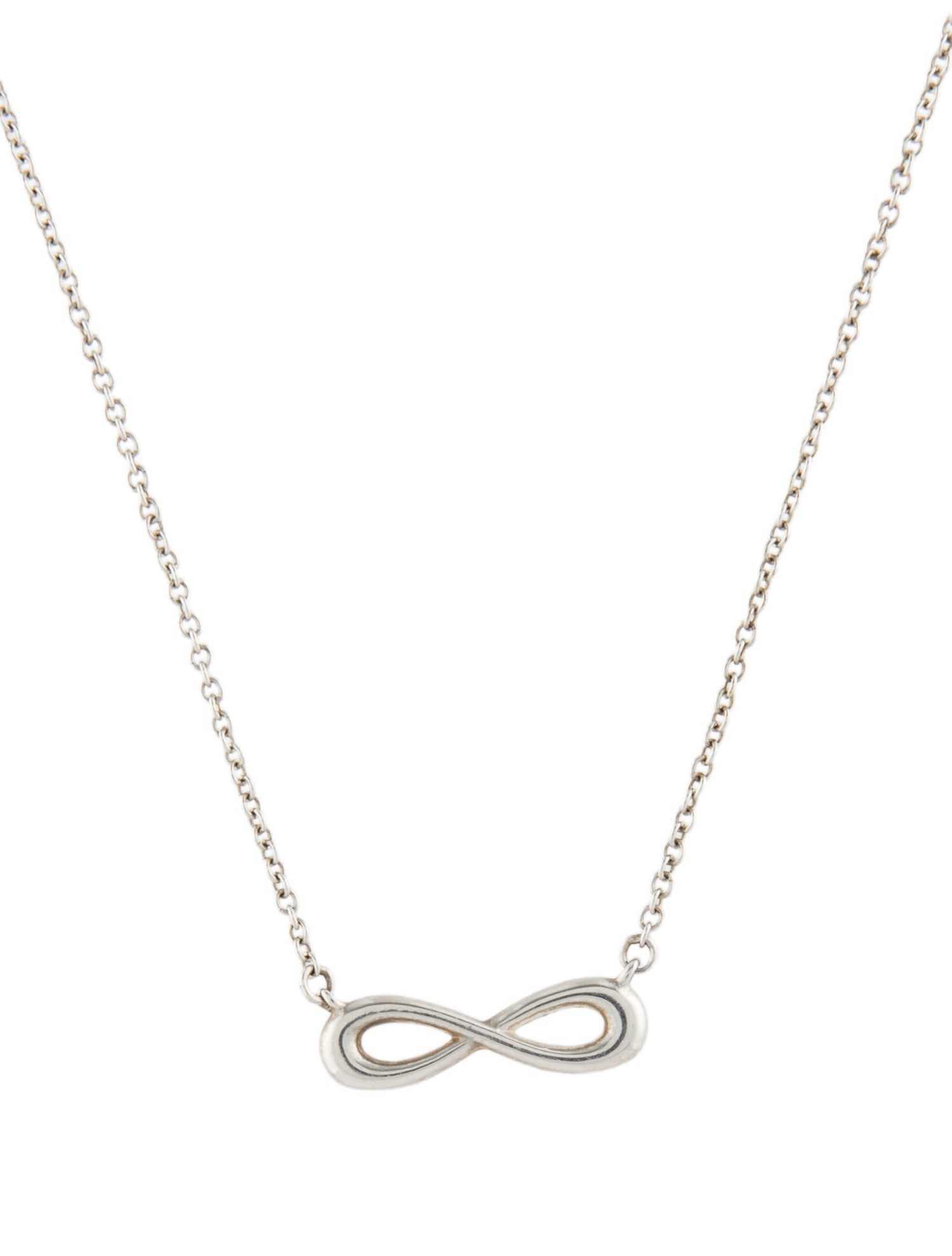 Tiffany & Co. Mini Infinity Pendant Necklace