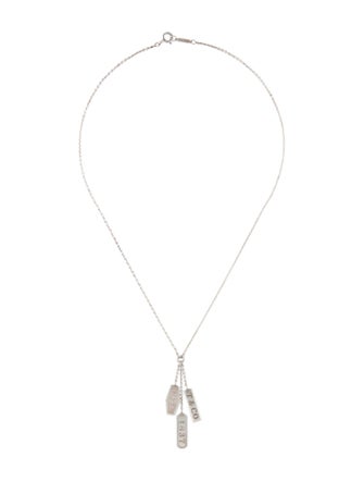 Tiffany & Co. 1837 Triple Bar Lavalier Necklace