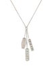 Tiffany & Co. 1837 Triple Bar Lavalier Necklace