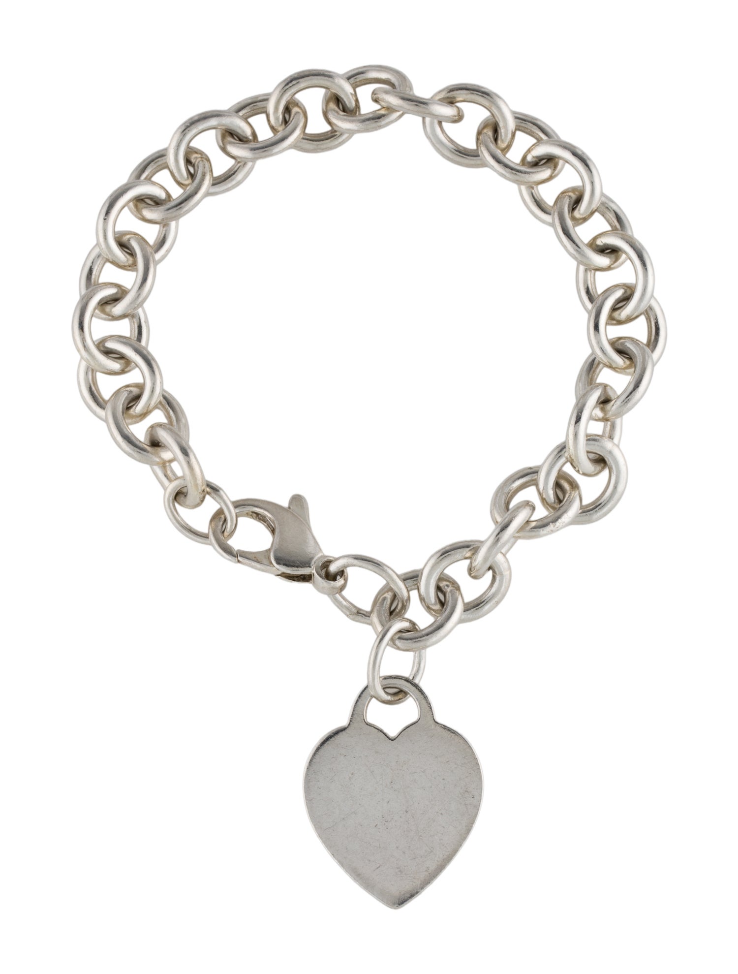 Tiffany & Co. Heart Tag Charm Bracelet