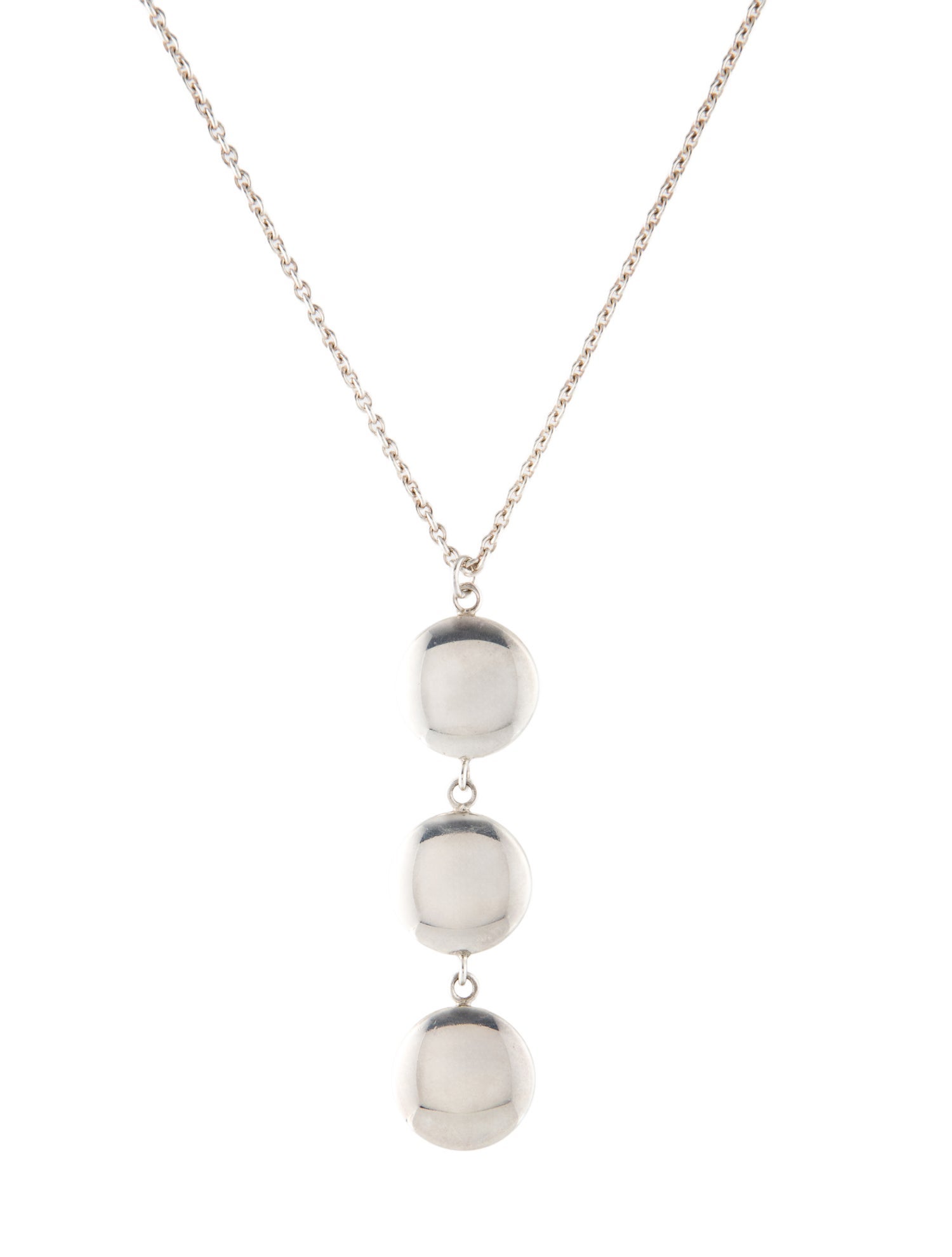 Tiffany & Co. Triple Circle Pendant Necklace