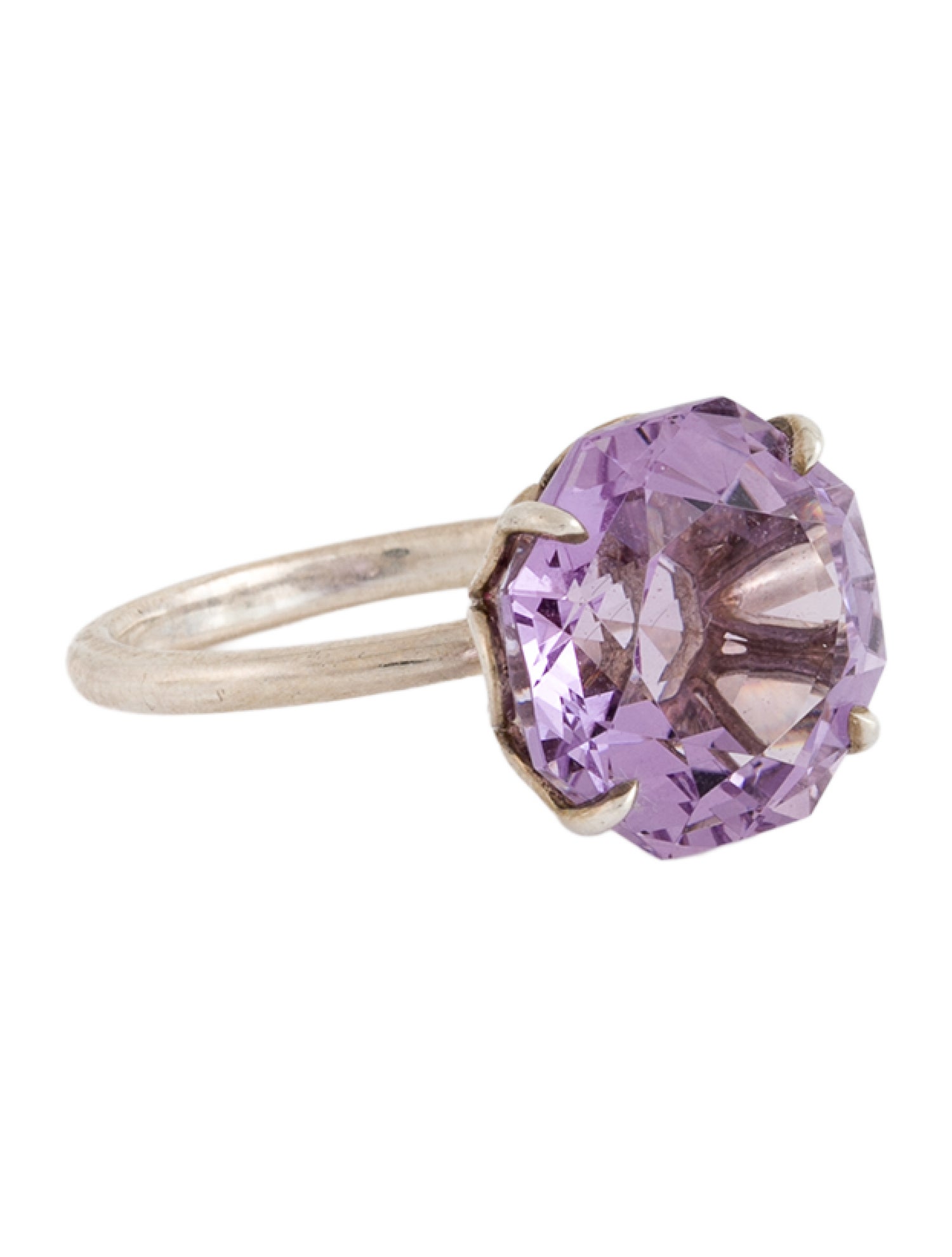 Tiffany & Co. Amethyst Sparklers Cocktail Ring