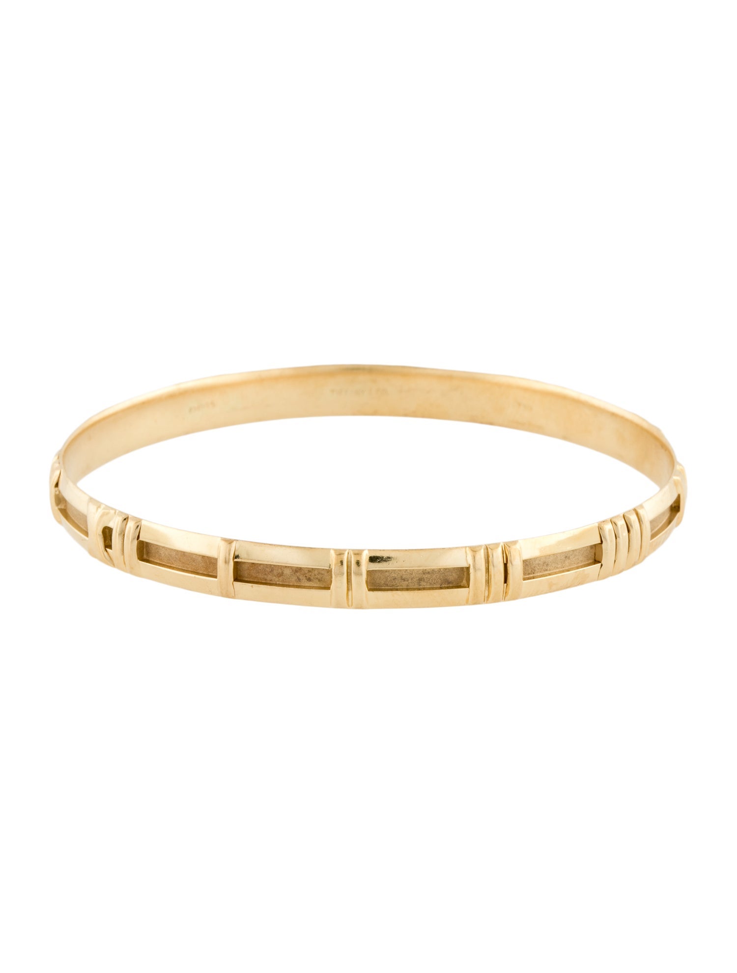 Tiffany & Co. 18K Atlas Bangle Bracelet