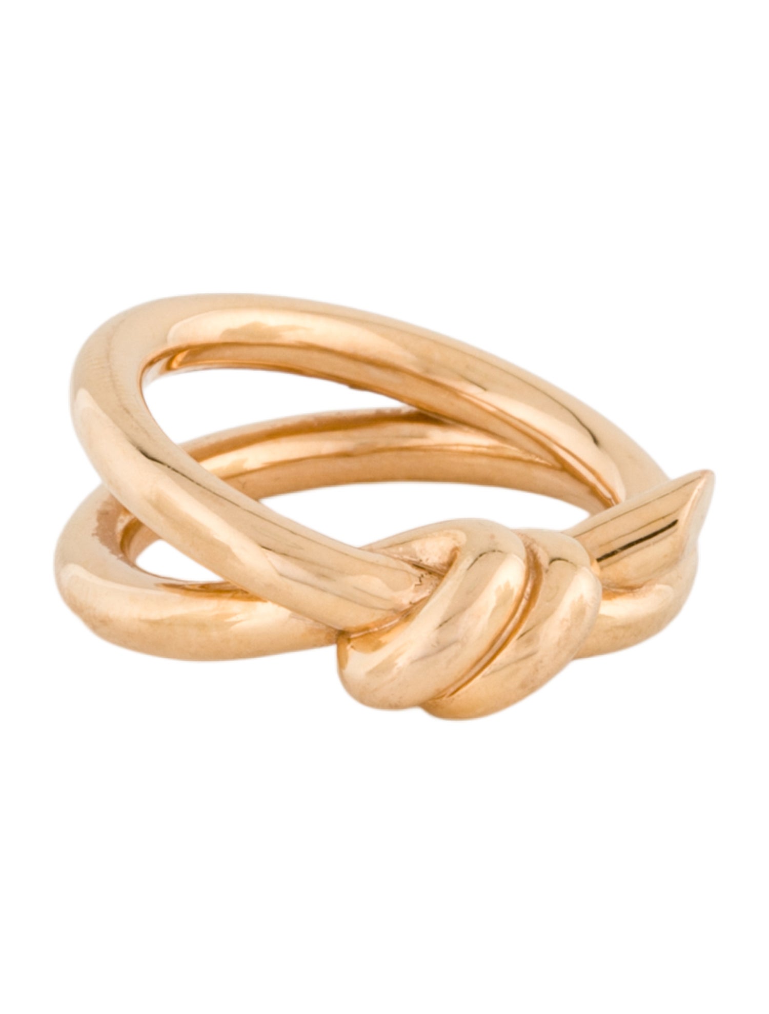 Tiffany & Co. 18K Double Row Ring