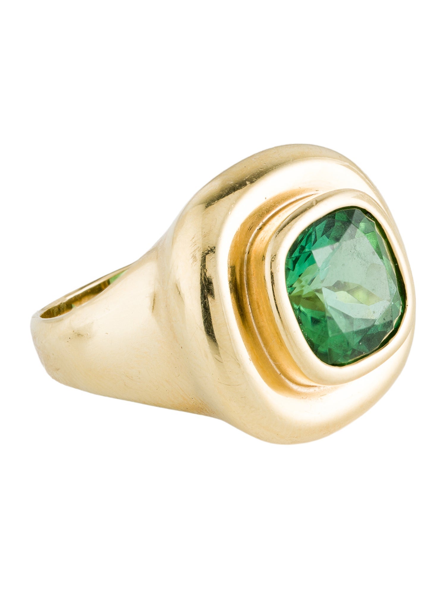 Tiffany & Co. 18K 5.38ct Tourmaline Cocktail Ring