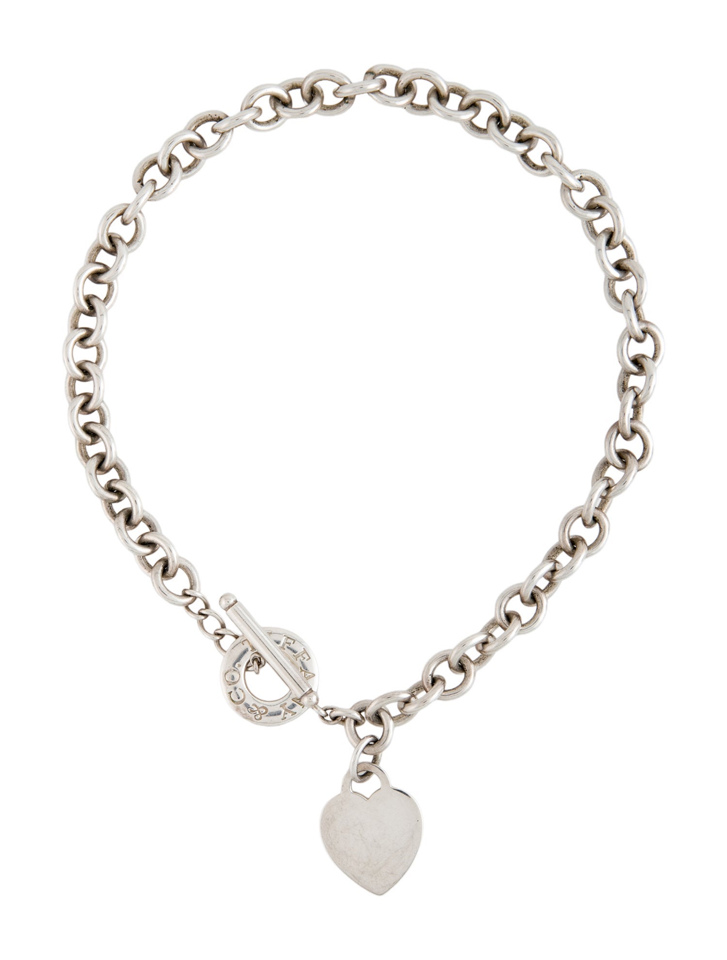 Tiffany & Co. Heart Tag Toggle Necklace