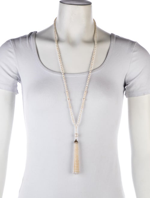Tiffany & Co. Pearl Tassel Necklace
