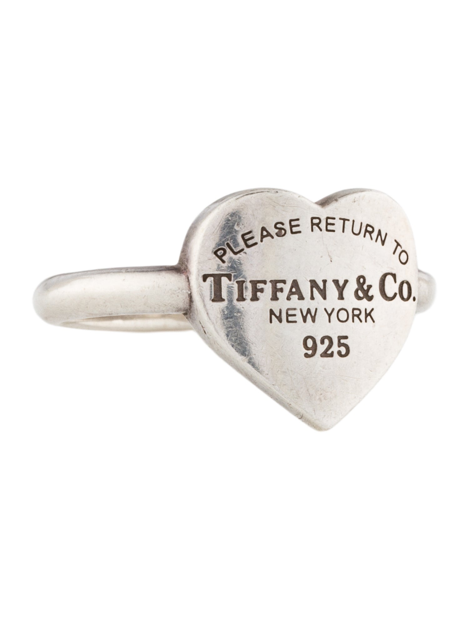 Tiffany & Co. Heart Tag Signet Ring