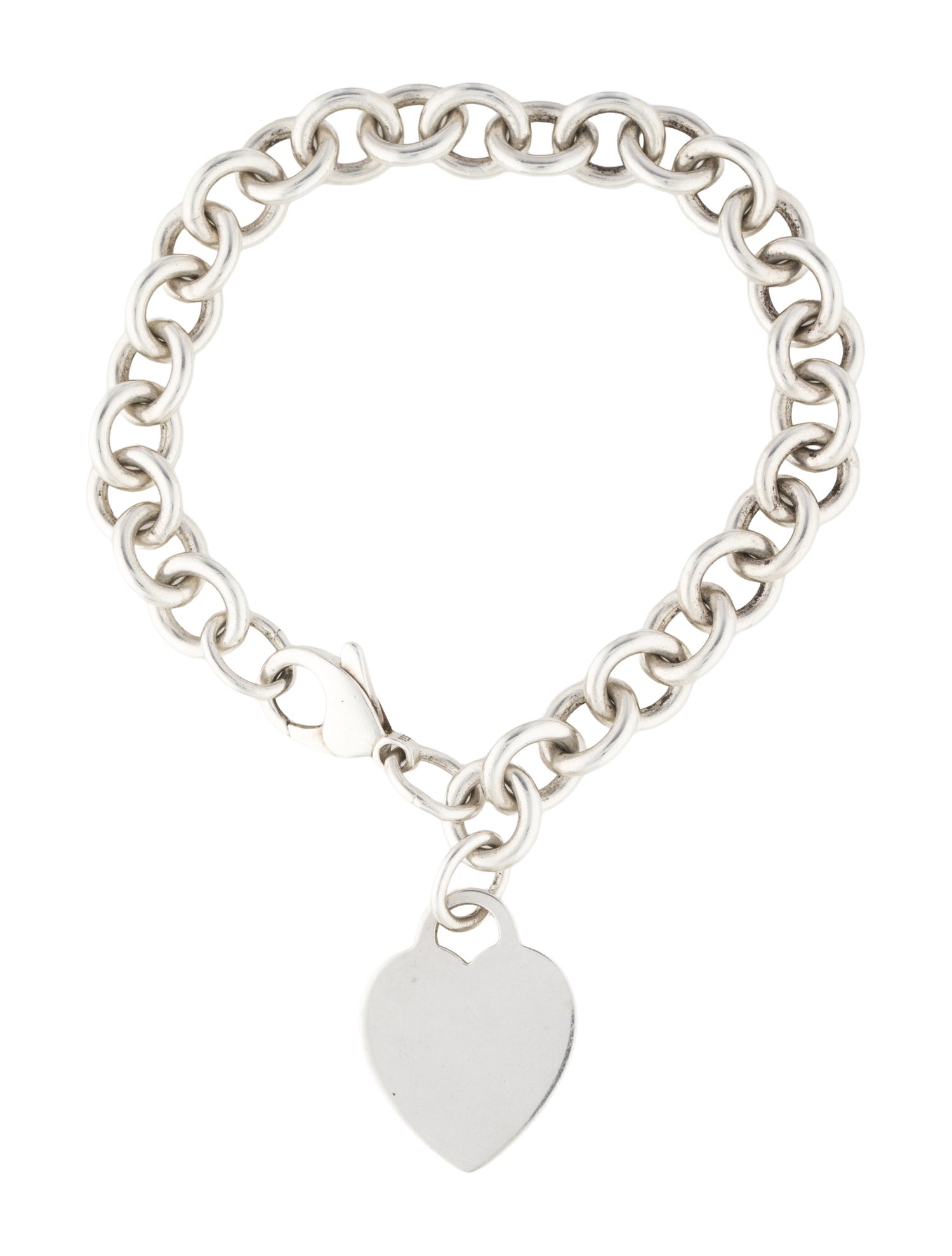 Tiffany & Co. Heart Tag Charm Bracelet