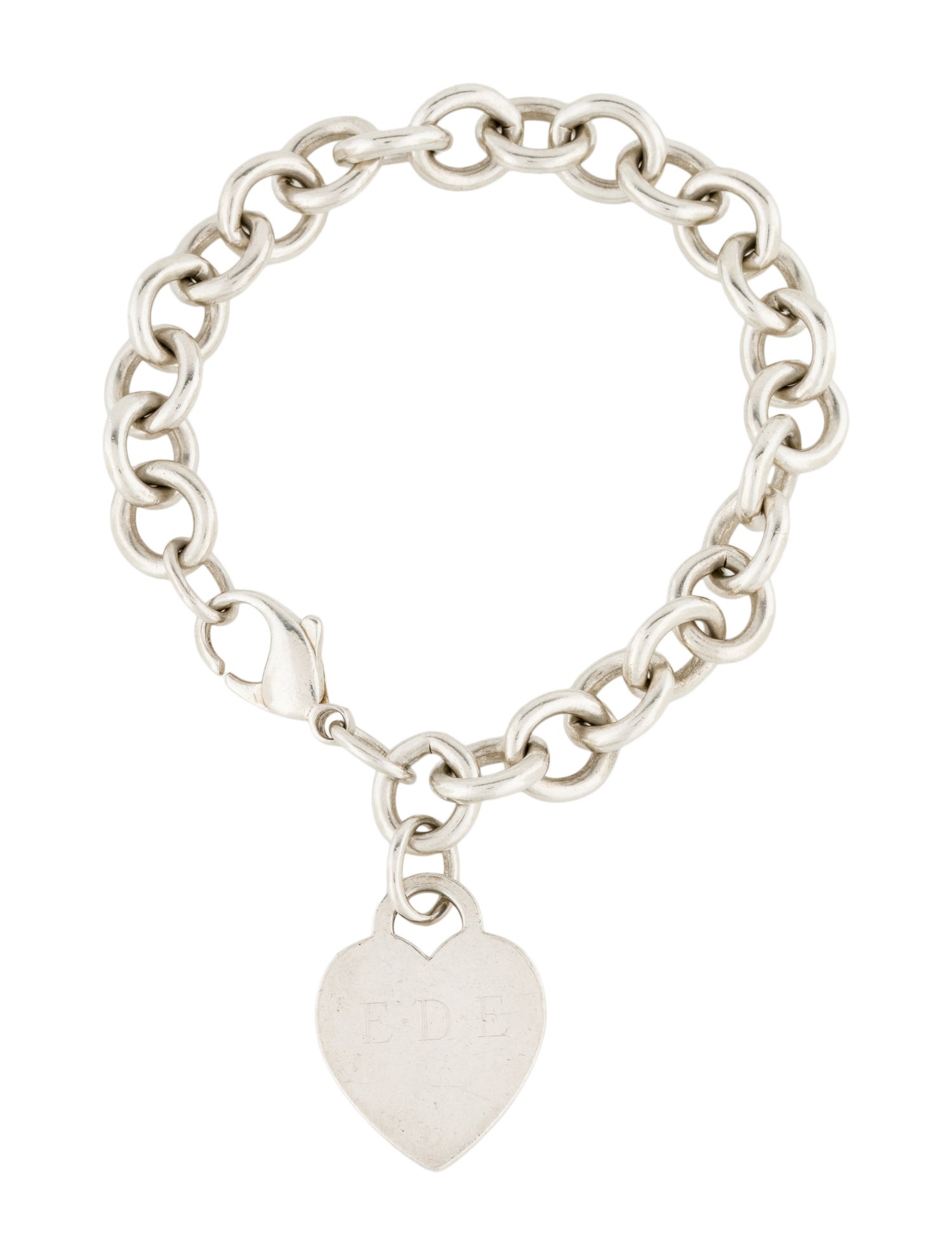 Tiffany & Co. Heart Tag Charm Bracelet