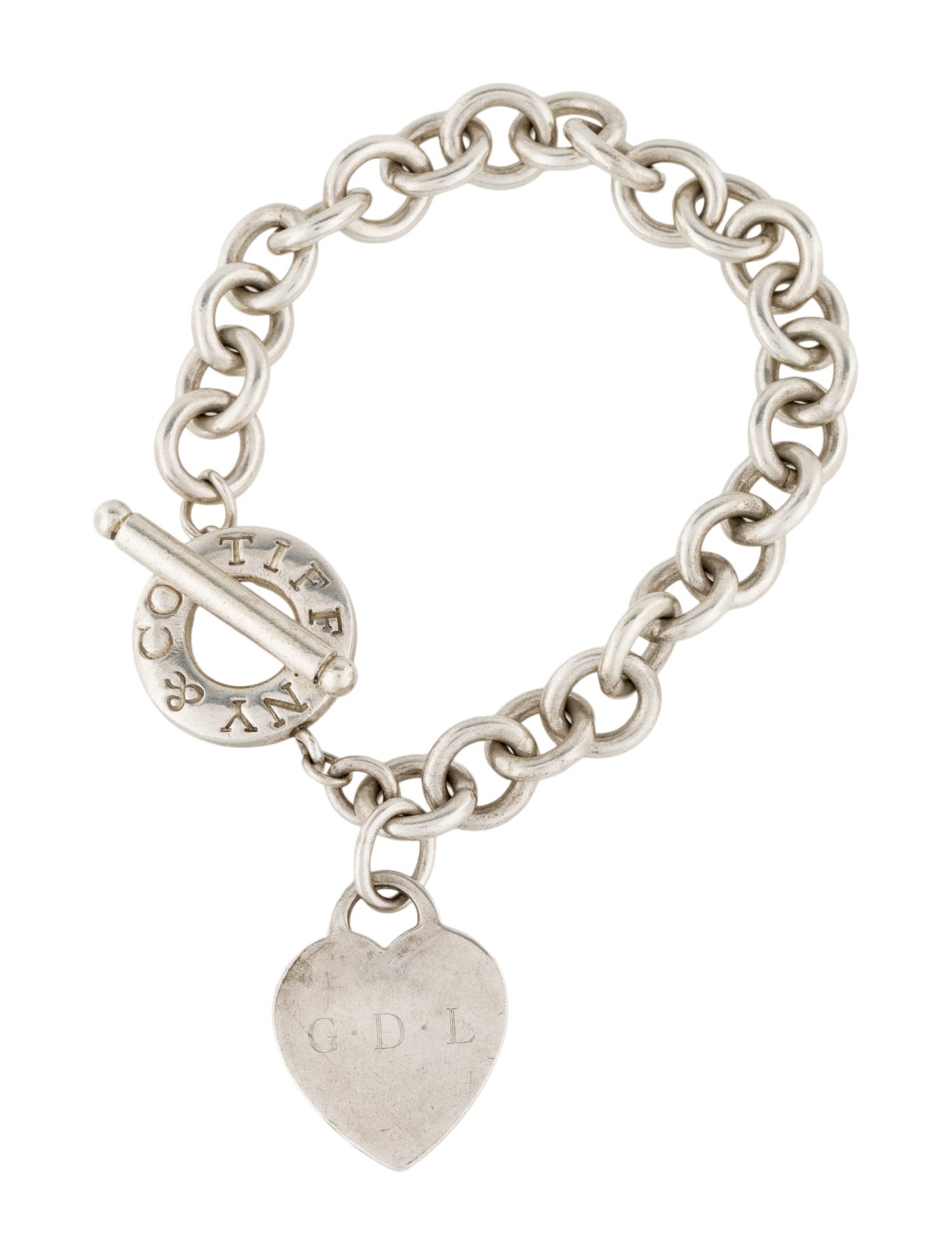 Tiffany & Co. Heart Tag Toggle Bracelet