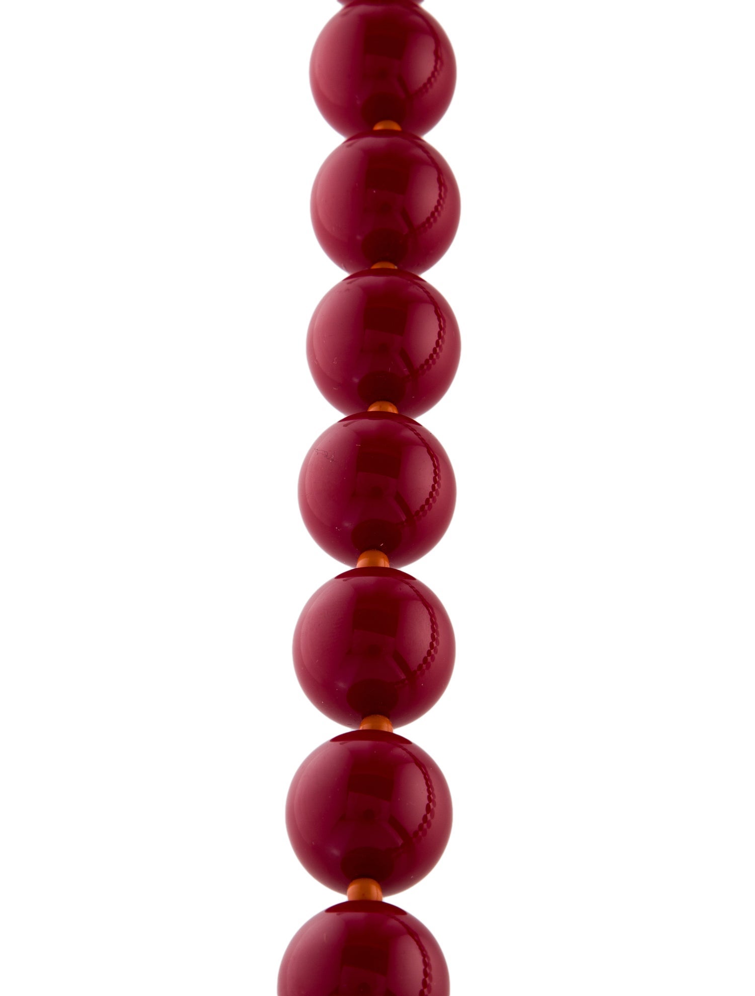 Tiffany & Co. Paloma Picasso Zellige Lacquered Wood Bead Necklace