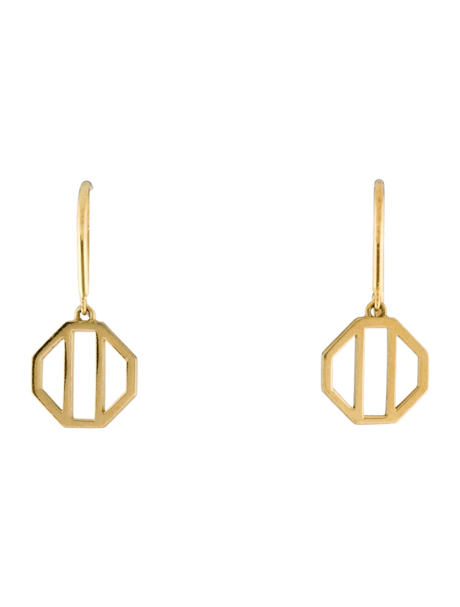 Tiffany & Co. 18K Zellige Drop Earrings