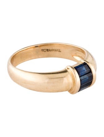 Tiffany & Co. 18K Sapphire Stacking Ring