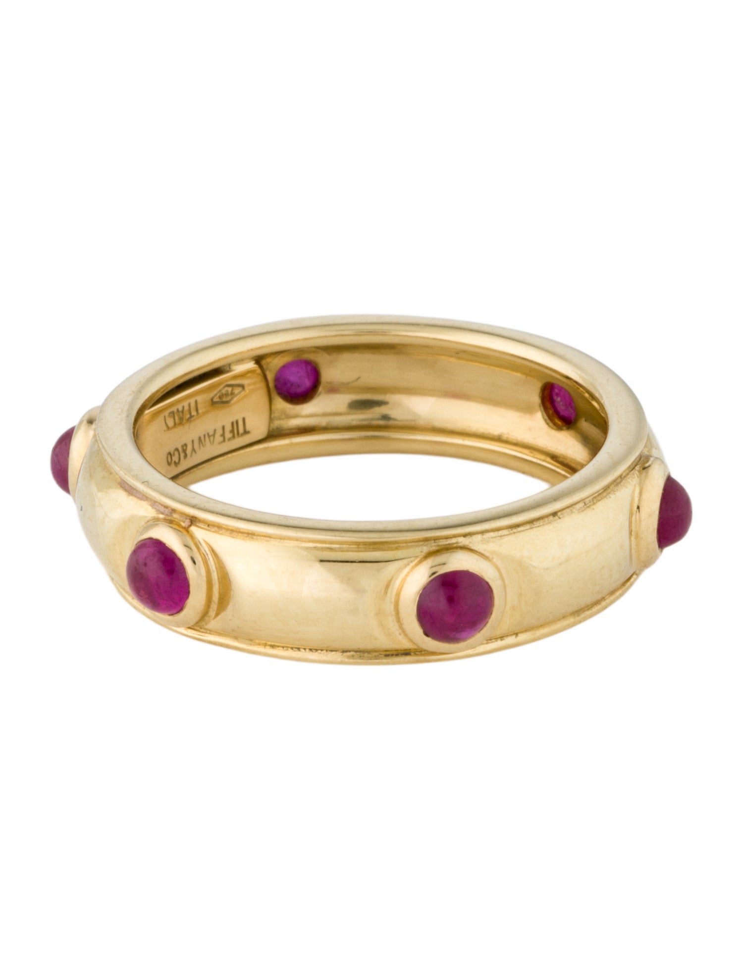Tiffany & Co. Vintage 18K 1.01ct Ruby Eternity Band