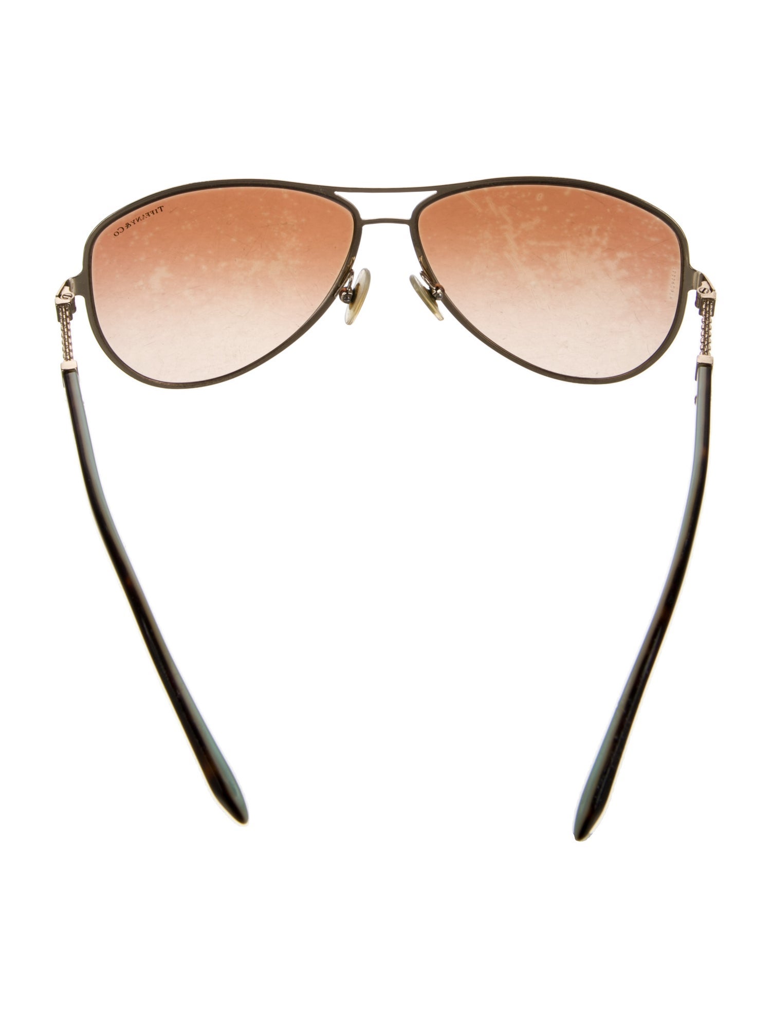 Tiffany & Co. Aviator Mirrored Sunglasses
