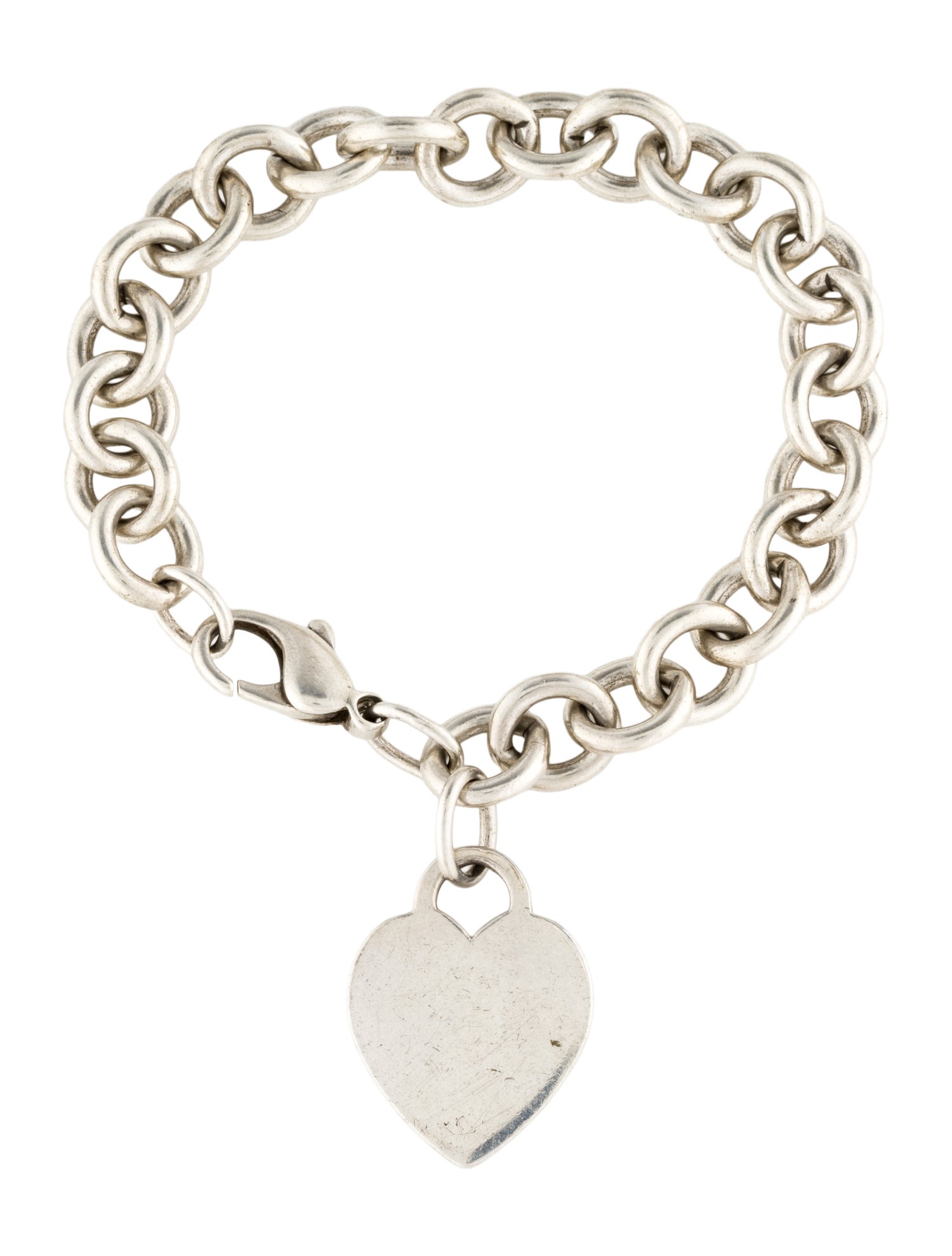 Tiffany & Co. Heart Tag Charm Bracelet