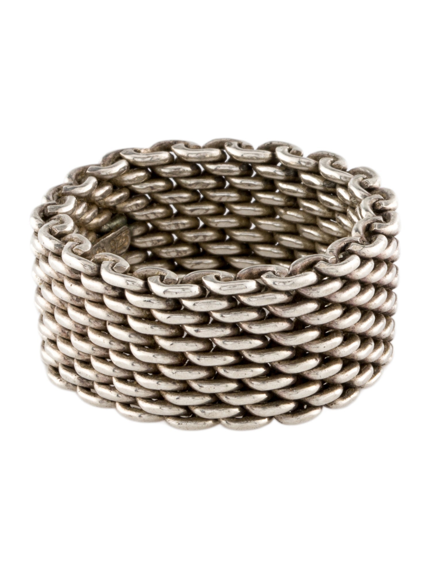 Tiffany & Co. Somerset Mesh Ring