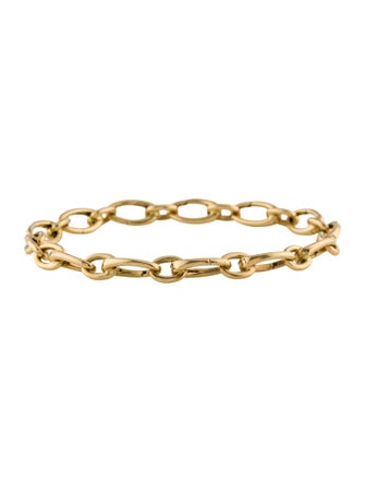 Tiffany & Co. 18K Oval Clasping Link Bracelet