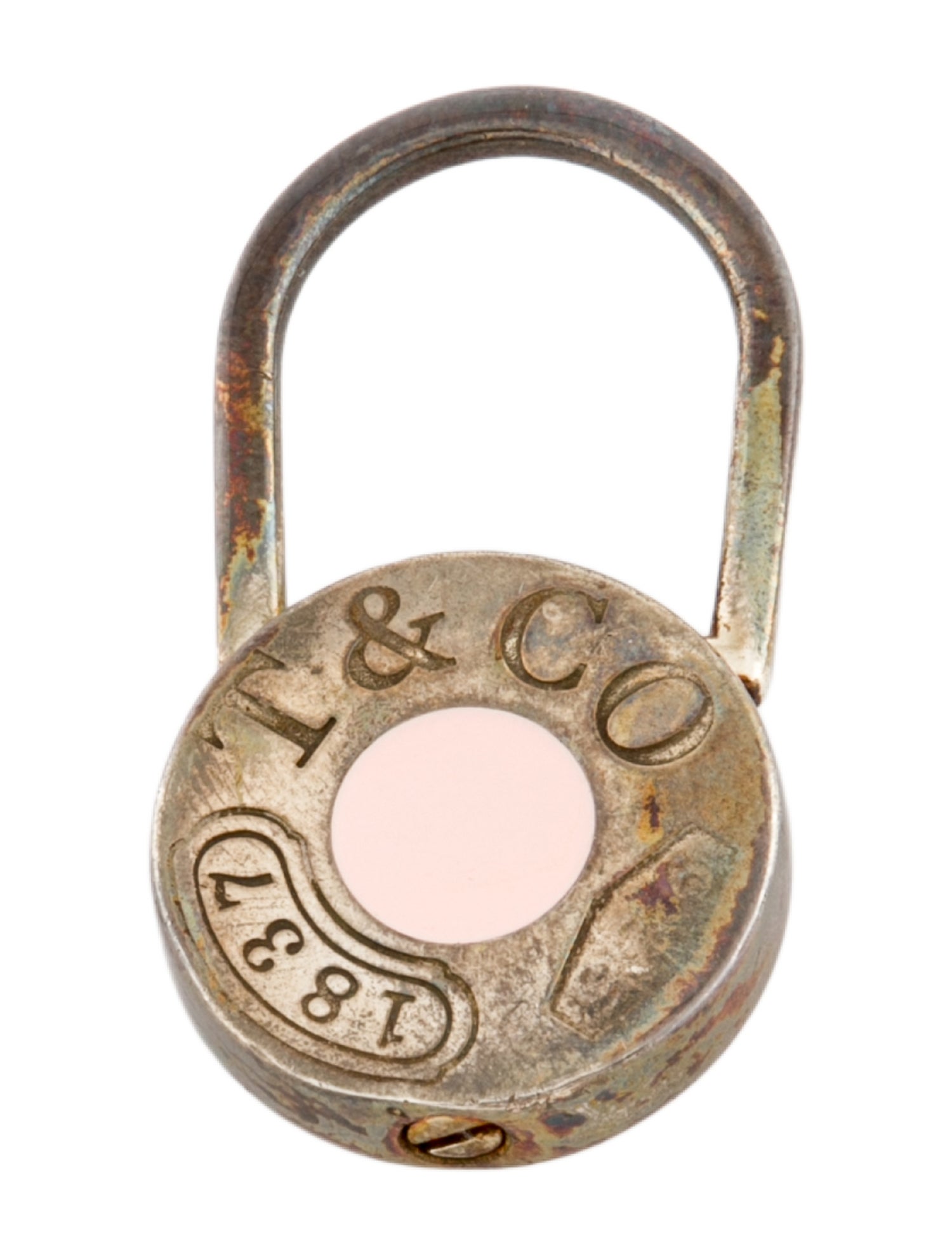 Tiffany & Co. Padlock Keychain