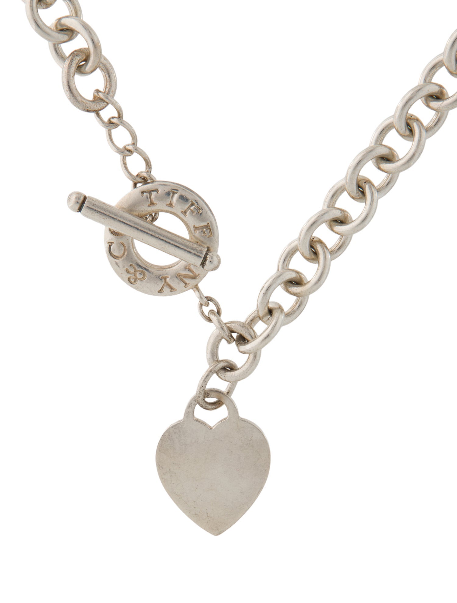 Tiffany & Co. Heart Tag Toggle Necklace