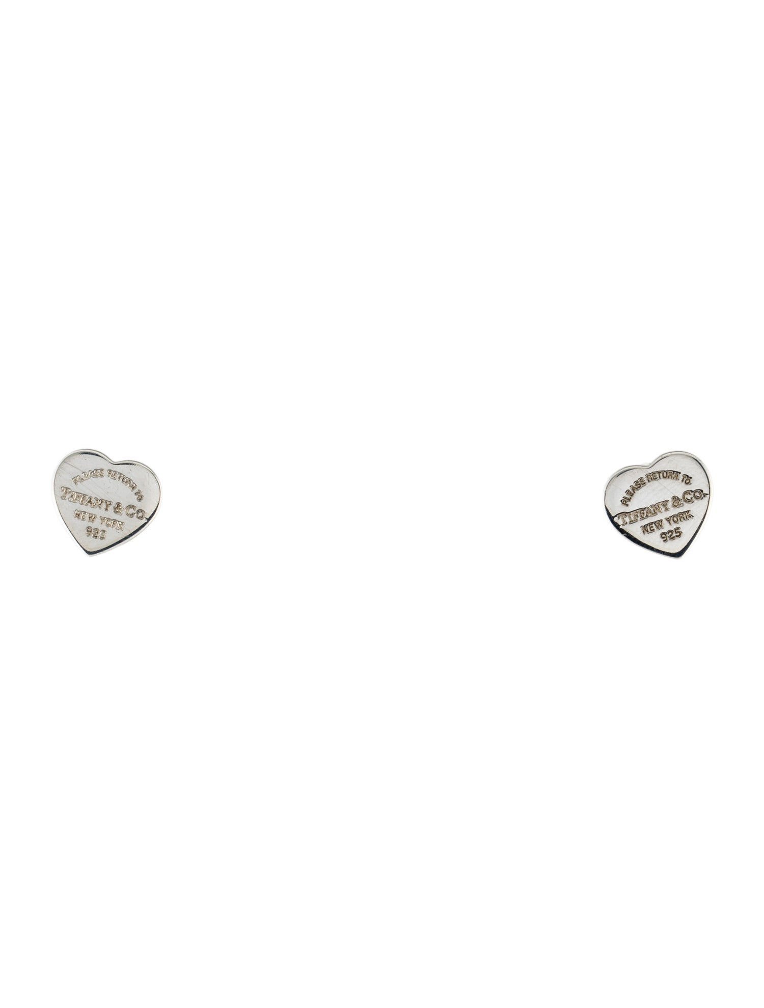 Tiffany & Co. Mini Heart Tag Stud Earrings