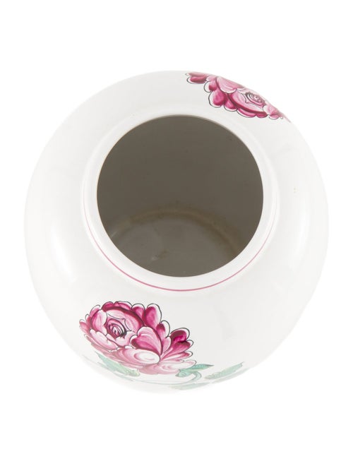 Tiffany & Co. Strasbourg Flowers Ceramic Vase