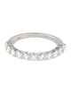 Tiffany & Co. Platinum Diamond Tiffany Forever Half-Circle Band