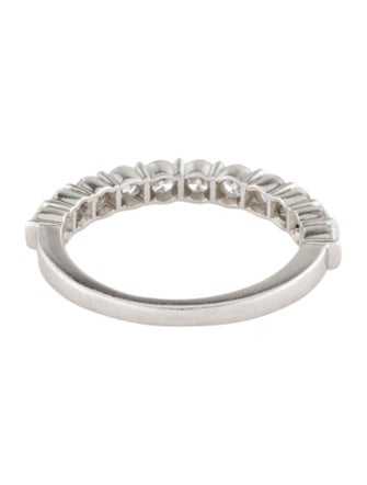 Tiffany & Co. Platinum Diamond Tiffany Forever Half-Circle Band