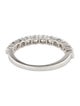 Tiffany & Co. Platinum Diamond Tiffany Forever Half-Circle Band
