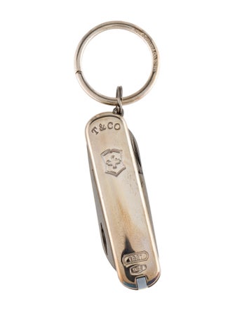 Tiffany & Co. Swiss Army Sterling Keychain