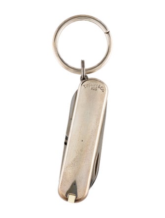 Tiffany & Co. Swiss Army Sterling Keychain