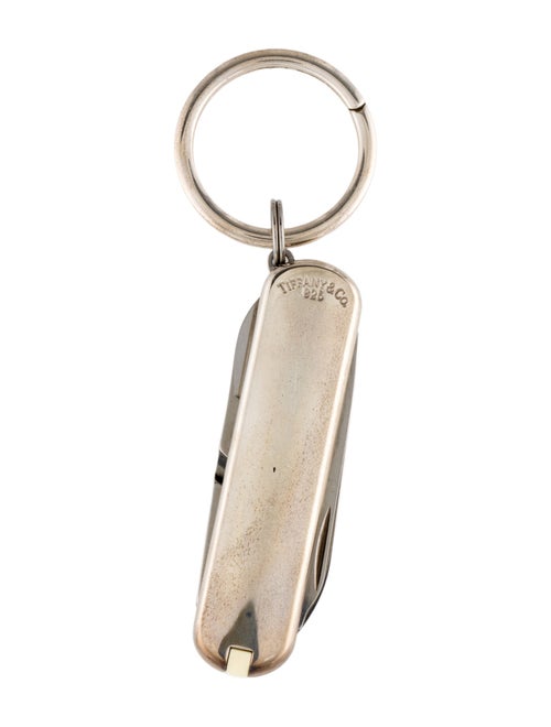 Tiffany & Co. Swiss Army Sterling Keychain